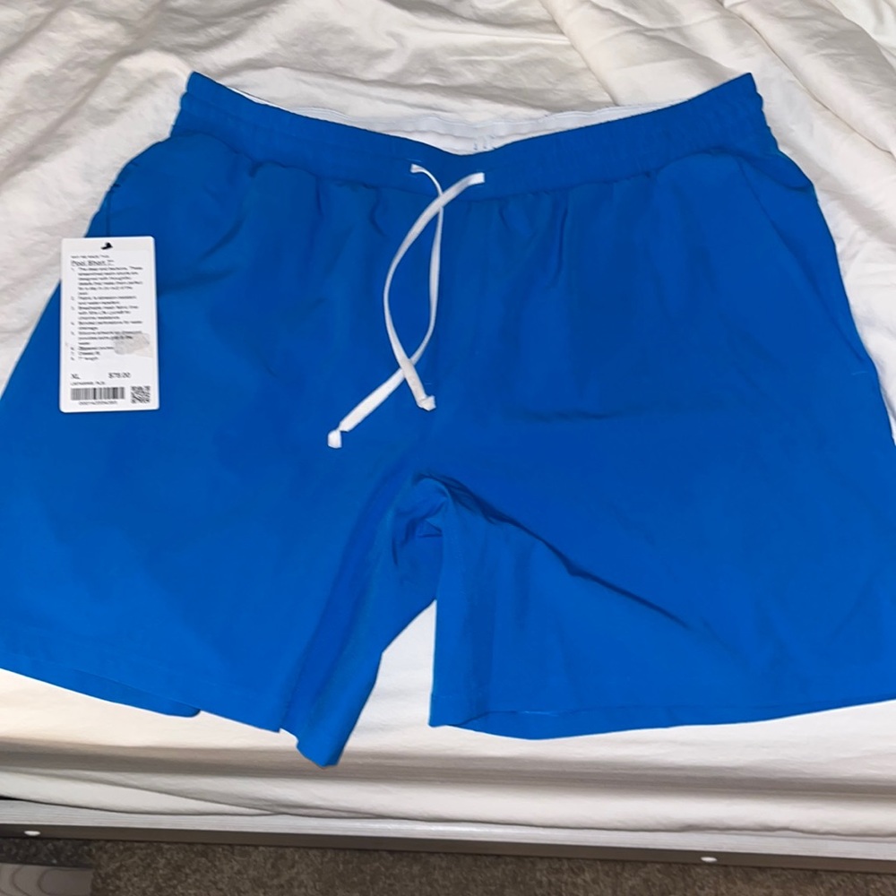 Blue lululemon men’s swim shorts